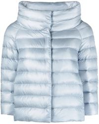 Herno - Sofia Cropped-Cape - Lyst