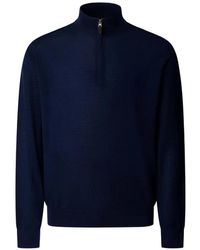 Hackett - Quarter-Zip Sweater - Lyst