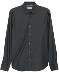 Canali - Overhemd Met Knoopsluiting - Lyst