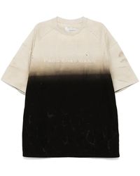 Feng Chen Wang - T-Shirt Met Logopatch - Lyst