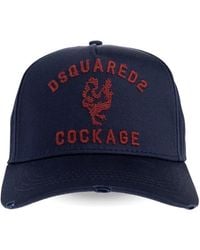 DSquared² - Embroidered Baseball Cap - Lyst