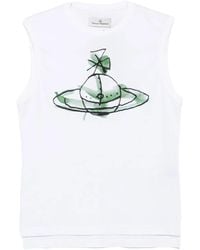 Vivienne Westwood - Orb-Print Tank Top - Lyst