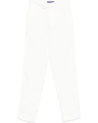 Ralph Lauren - Linen Trousers - Lyst