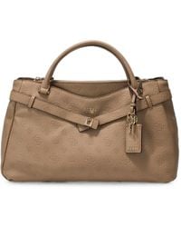 Guess - Bolso Satchel Ella Con Logo - Lyst