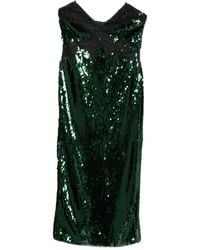 retroféte - Ellen Sequin Lace Midi Dress - Lyst