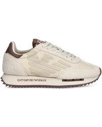 EA7 - Sneakers Mit Logo-Patch - Lyst
