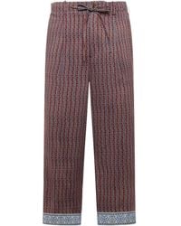 Pierre Louis Mascia - Drawstring-Waist Trousers - Lyst