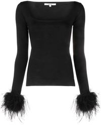 MANURI - Chica Square-neck Knitted Top - Lyst