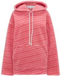 JW Anderson - Embroidered-logo Striped Hoodie - Lyst