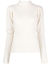 Chloé - Ribbed-knit Cashmere Jumper - Lyst