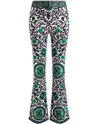 Alice + Olivia - Alice+olivia Andrew High Waisted Bootcut Slim Pant - Lyst