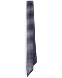 Tagliatore - Geometric-Print Silk Scarf - Lyst