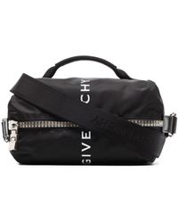 Givenchy - Logo-print Zipped Bag - Lyst