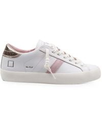 Date - Hill Leather Sneakers - Lyst