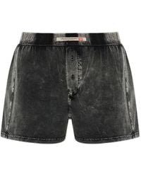 DIESEL - Denim Effect Boxers - Lyst