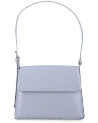 A.P.C. - Virginie Logo-Print Leather Tote Bag - Lyst