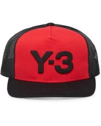Y-3 - Baseballkappe Mit Logo-Stickerei - Lyst