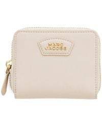 Marc Jacobs - The Slim Compact Zip Leather Wallet - Lyst