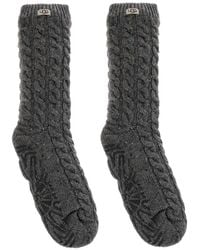 UGG - Elowyn Cable-Knit Anti-Slip Socks - Lyst