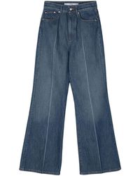 A.P.C. - Clienteau High-rise Wide-leg Jeans - Lyst