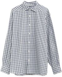 Baserange - Claude checked button shirt - Lyst