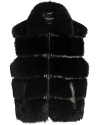 Dolce & Gabbana - Fur Vest - Lyst