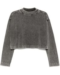 The Upside - Soho Cropped Long Sleeves Top - Lyst