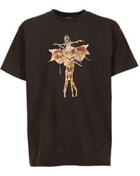 SHT - World Of The Sandstorm Graphic-Print Cotton T-Shirt - Lyst
