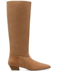 Stuart Weitzman - Stassi Square-Toe Boots - Lyst