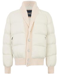 Herno - Gefütterte Jacke Mit Schalkragen - Lyst
