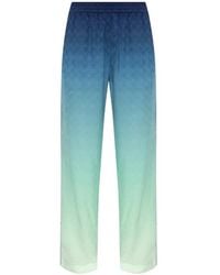 CASABLANCA - Loose-Fit Wide Leg Pants - Lyst