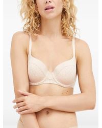 Chantelle - Easyfeel Norah Lace-Panelled Underwired Bra - Lyst