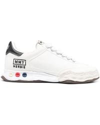 Maison Mihara Yasuhiro - Harbie Low Original Sole Leather Snea Sneakers - Lyst