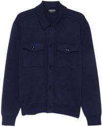 Tom Ford - Button-Up Chest-Pocket Shirt Jacket - Lyst