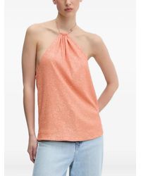 HUGO - Sequin-Embellished Top - Lyst