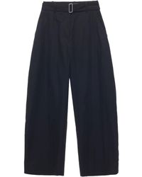 Studio Nicholson - Broek Met Ceintuur - Lyst