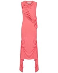 GIMAGUAS - Annika Draped Dress - Lyst