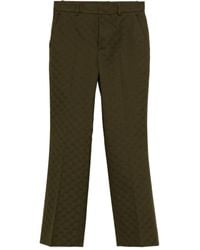Gucci - Pantalones con monograma GG - Lyst