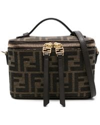 Fendi - Bolso Vanity mini con motivo FF - Lyst
