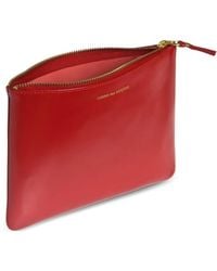 Comme des Garçons - Classic Logo-Print Pouch - Lyst
