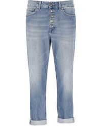 Dondup - Jeans Mit Logo-Patch - Lyst