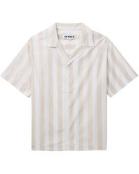 Sunnei - Striped Cotton Shirt - Lyst