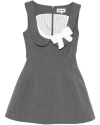 ShuShu/Tong - Side-Bow Mini Dress - Lyst