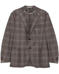 Corneliani - Checked Two-Button Blazer - Lyst