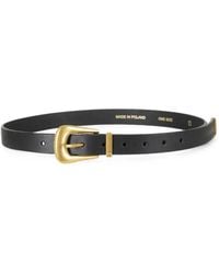 Magda Butrym - Logo-Embossed Leather Belt - Lyst
