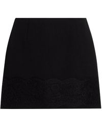 Dolce & Gabbana - Gonna Midi Con Finiture - Lyst