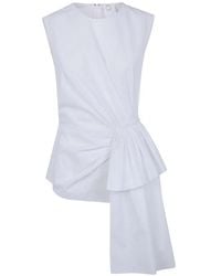 Mantu - Sleeveless Tie-Detail Top - Lyst