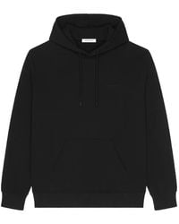 Givenchy - Felpa Con Cappuccio In Cotone Con Grafica Sul Retro - Lyst