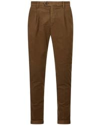 Mason's - Osaka Pleated Trousers - Lyst
