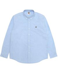 Aape By A Bathing Ape - Logo-Patch Button-Down Shirt - Lyst
